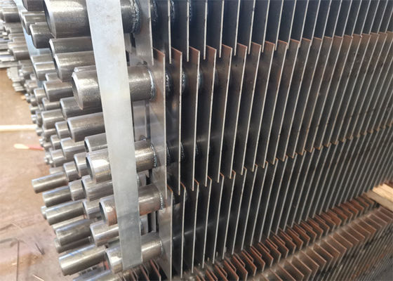 เหล็กกล้าคาร์บอน H Finned Boiler Tube 3mm Heat Exchange Replacement Part