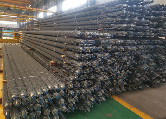 ตัวประหยัดท่อ Boiler Fin Tube ประเภทเกลียวสำหรับโครงสร้างขนาดกะทัดรัดอุตสาหกรรม