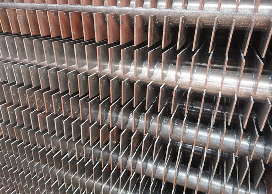ไม่มีรอยต่อ H Type Boiler Fin Tube Bank Of Economizer แลกเปลี่ยนความร้อนหม้อน้ำ