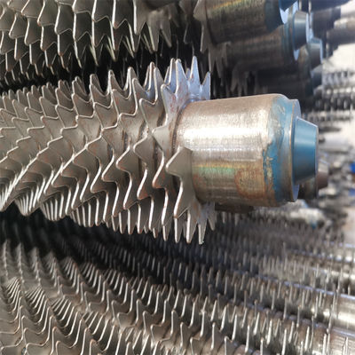 ประสิทธิภาพการถ่ายเทความร้อนสูง Boiler Fin Tube Serrated Spiral หม้อน้ำ Custom