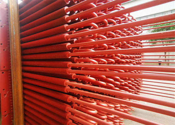 SA179/192 ท่อครีบหม้อน้ำความถี่สูง 1.5 มม. ความหนา Sprial Finned Tube