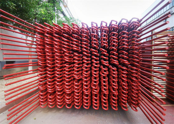 SA179/192 ท่อครีบหม้อน้ำความถี่สูง 1.5 มม. ความหนา Sprial Finned Tube