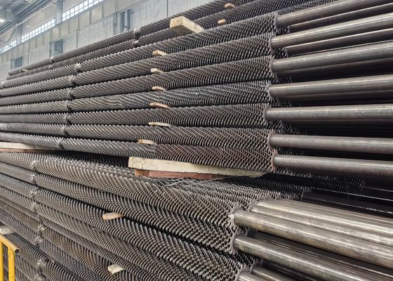 CE Standard Carbon Steel Boiler Parts Spiral Fin Tube Coil Boiler Tube สําหรับเครื่องประหยัด