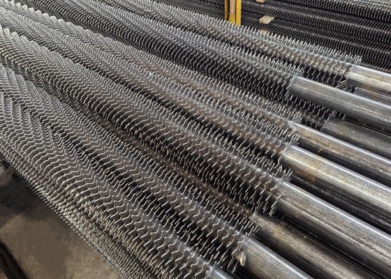 CE Standard Carbon Steel Boiler Parts Spiral Fin Tube Coil Boiler Tube สําหรับเครื่องประหยัด