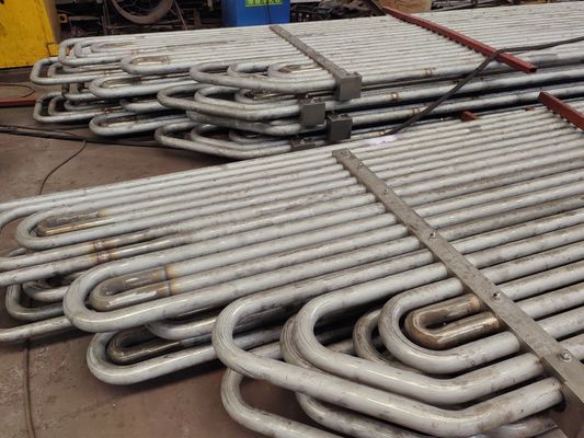 ASTM A249 สายโค้ล serpentine / ท่องูเหล็กคาร์บอนในเครื่องทําความร้อน