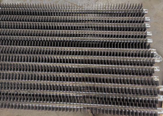 ASME เครื่องปั่นความร้อนจากเหล็กคาร์บอน H Fin Tube ด้วยค่าบํารุงรักษาต่ํา