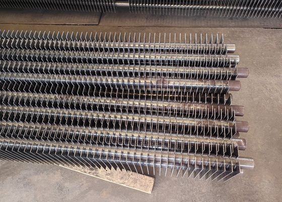 ASME สี่เหลี่ยมหรือทรงสี่เหลี่ยมรูปปีก H-ปีกหลอดไฮเลอร์ในไฮเลอร์ Economizer