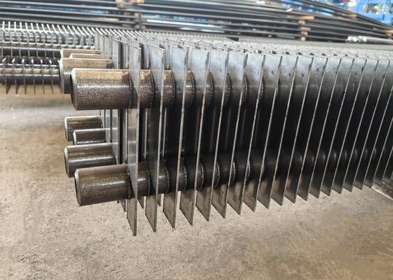 ASME สี่เหลี่ยมหรือทรงสี่เหลี่ยมรูปปีก H-ปีกหลอดไฮเลอร์ในไฮเลอร์ Economizer