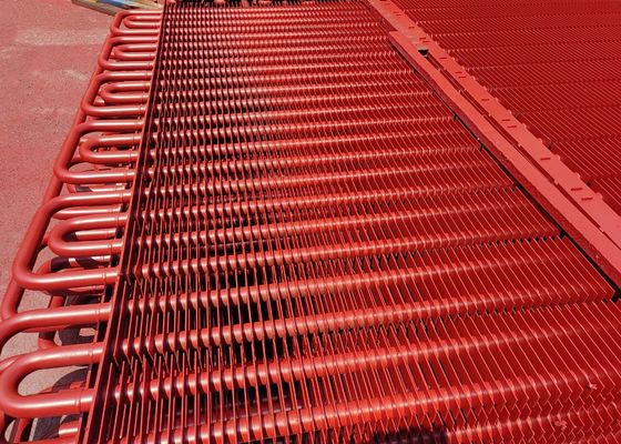 ASME โบตเลอร์เหล็กคาร์บอนสี H Fin Tube เสริมการถ่ายเทความร้อน