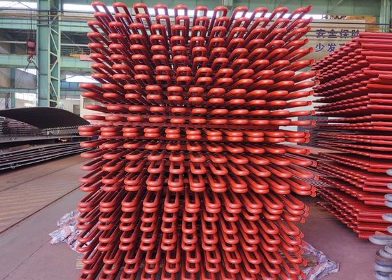 โบตเลอร์เหล็กคาร์บอนที่กําหนดเอง หลอด serpentine ออกแบบสําหรับโบตเลอร์ CFB