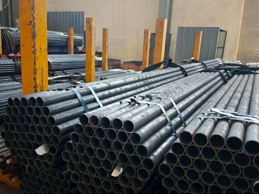 ท่อไฮเลอร์ไร้รอย ASTM A106 เหล็กคาร์บอน ความหนา 1.2-20mm