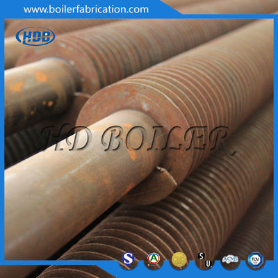 ท่อ H Fin สองตัวที่มีผลิตควายสูงสุด 20t / h และการรับประกัน 3 ปี ผลิตจากเหล็ก ND