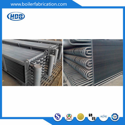 ท่อ H Fin สองตัวที่มีผลิตควายสูงสุด 20t / h และการรับประกัน 3 ปี ผลิตจากเหล็ก ND