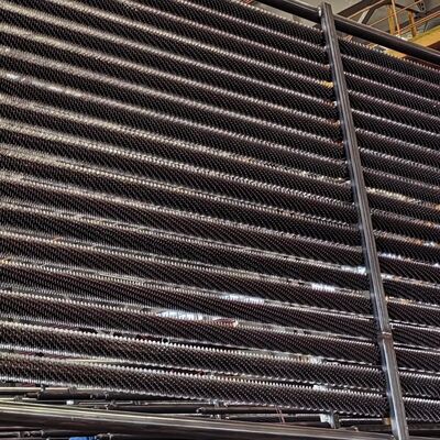 ท่อครีบ H-Fin แลกเปลี่ยนความร้อนเสริมแรงสำหรับหม้อไอน้ำโรงไฟฟ้าพร้อมข้อกำหนดที่กำหนดเอง