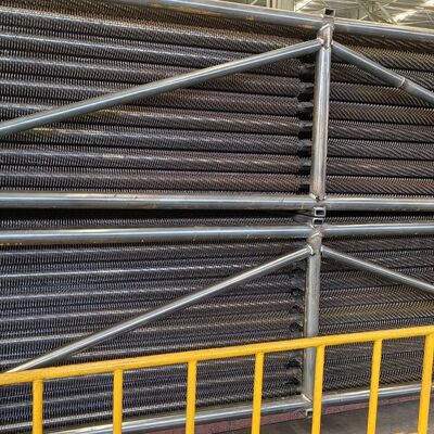 ท่อครีบ H-Fin แลกเปลี่ยนความร้อนเสริมแรงสำหรับหม้อไอน้ำโรงไฟฟ้าพร้อมข้อกำหนดที่กำหนดเอง
