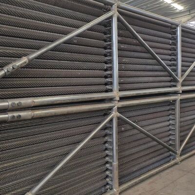 ท่อครีบ H-Fin แลกเปลี่ยนความร้อนเสริมแรงสำหรับหม้อไอน้ำโรงไฟฟ้าพร้อมข้อกำหนดที่กำหนดเอง