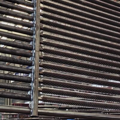 คุณภาพสูง ทนทานต่อการกัดกร่อน ปรับปรุงความถี่สูง welded โบไลเลอร์ Spiral Fin Tube