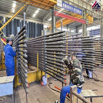 หนาแลกเปลี่ยนความร้อนปีกท่อระบายเหล็กแสลัดแบบแสลัด