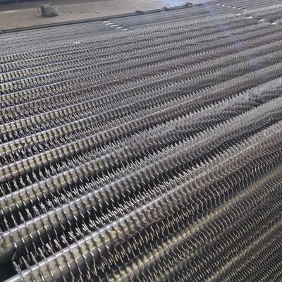 ท่อครีบหม้อไอน้ำประสิทธิภาพสูงสแตนเลส SA213/ASTM พร้อมการออกแบบเกลียวหยักแบบกำหนดเอง