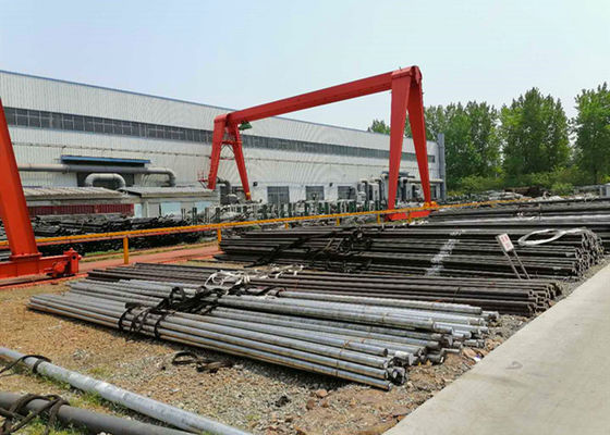 ท่อกลม Cs เหล็กกล้าคาร์บอน ASTM A106 A53 API 5L Gr B Gr A X46 X52 X65 X70 SRL DRL