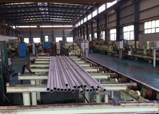 ท่อแลกเปลี่ยนความร้อนสแตนเลสแบบไม่มีรอยต่อ ASTM A213 TP310S เกรด A