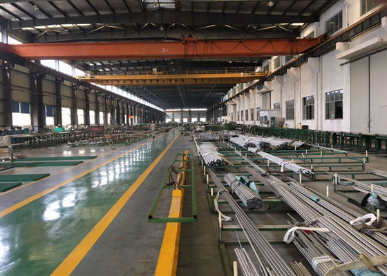 ท่อแลกเปลี่ยนความร้อนสแตนเลสแบบไม่มีรอยต่อ ASTM A213 TP310S เกรด A