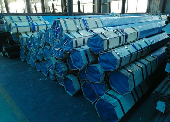 ASTM A213 T12 T22 เหล็กดึงเย็นท่อไร้รอยต่อ 44.5x5x9200mm 31.8x4.5x9200mm สำหรับแลกเปลี่ยนความร้อน