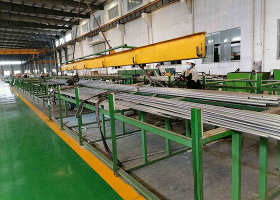 TP304 SS304 ท่อเชื่อมเอสเอสสุขาภิบาลสำหรับอุตสาหกรรมน้ำที่ผ่านการขัดผิวแล้ว