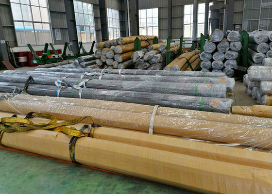 โลหะอัลลอยเหล็กท่อไร้รอยต่อ ASTM A209 T1 T1A T1B ASTM A210 A1 DIN 1629 St52.4 St52, Oild พื้นผิวธรรมดา End M W