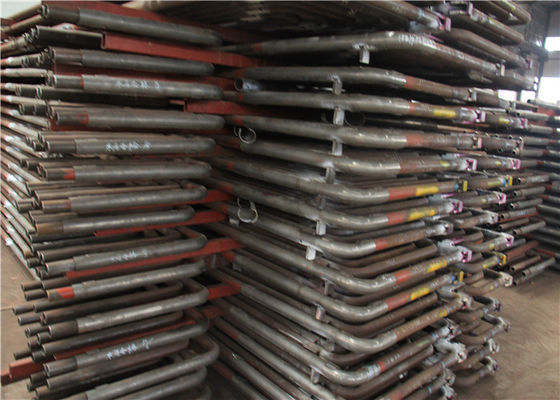 Boiler Steam Superheater Tube Heat Exchanger Coils โลหะผสมเหล็ก