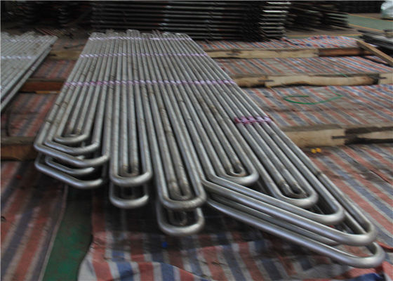 A269 TP316Ti สแตนเลสท่อไร้รอยต่อ / U โค้งท่อทดสอบ Hydrostatic 100%