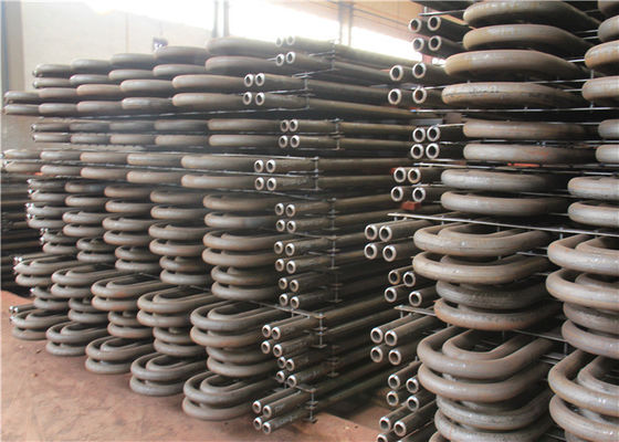 Boiler Spare Serpentine Spiral Fin Tube Economizer ASME มาตรฐาน U Bend