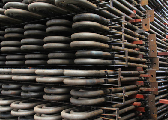 Boiler Spare Serpentine Spiral Fin Tube Economizer ASME มาตรฐาน U Bend