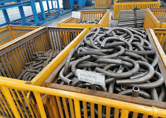 ASTM A234 WPB S LR Elbow Steel Boiler Tubes / Carbon Forged Steel Elbow