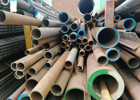 ท่อหม้อไอน้ำเหล็กกล้าคาร์บอนไร้ตะเข็บ ASTM A192 สำหรับพื้นผิวที่เคลือบด้วยน้ำมันแรงดันสูง