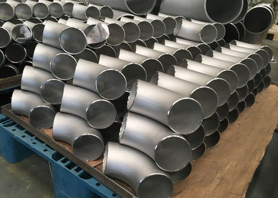 ฟิตติ้งโลหะผสมข้อศอกท่อเหล็กหม้อไอน้ำ SB366 Hestalloy C200 C276 Monel 400 K500