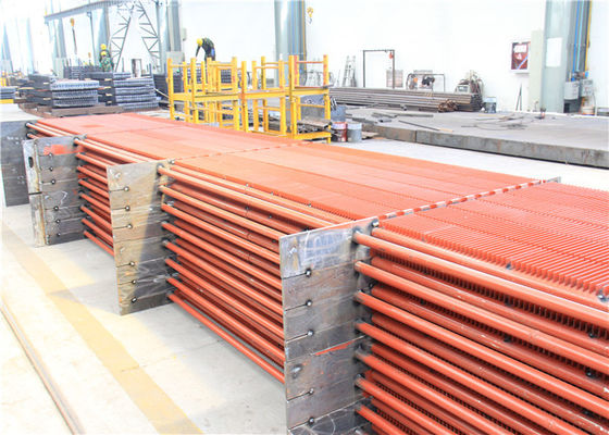 SS หรือ CS Boiler Fin Tube / เครื่องแลกเปลี่ยนความร้อน Finned Tube Solid Type สำหรับเครื่องเป่าเย็น
