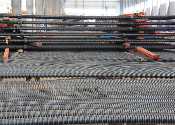 ประหยัดพลังงานแบบหมุนเวียน Fluidzed Bed Boiler Economizer Fin Tubes TUV