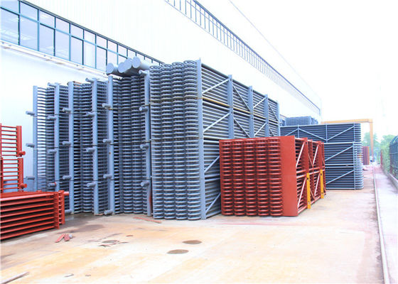 ประหยัดพลังงานแบบหมุนเวียน Fluidzed Bed Boiler Economizer Fin Tubes TUV