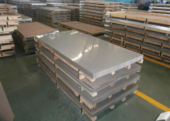 โลหะแบน Ss304 แผ่นสแตนเลสเหล็กแผ่นรีดร้อน No 1 Finish Finish Decorative