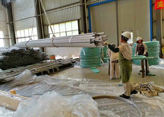 หลอดอบอ่อน ASTM A213 ASME SA213-17 TP304L 60.3x4.5 M / W X12820MM