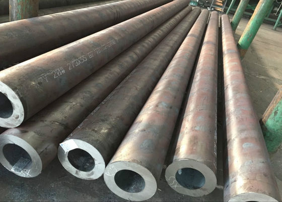 ASTM SA213 P22 โลหะผสมเหล็กไม่มีรอยต่อ Boiler Economizer Tube Double Random
