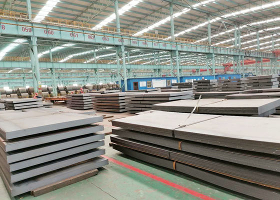 ASTM A553 A553M หม้อไอน้ำแผ่นโลหะผสมเหล็กแผ่น / แผ่นดันเรือ 600mm ถึง 2500mm