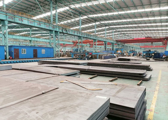 ASTM A553 A553M หม้อไอน้ำแผ่นโลหะผสมเหล็กแผ่น / แผ่นดันเรือ 600mm ถึง 2500mm