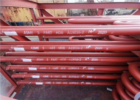 ท่อคดเคี้ยวมาตรฐาน ASME สำหรับการแลกเปลี่ยนความร้อน