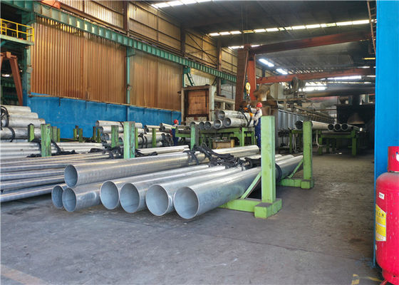 0.4mm ASTM A789 EN10216-5 ท่อเหล็กกล้าไร้สนิมไร้รอยต่อ