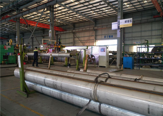 ท่อเชื่อมเหล็กกล้าไร้สนิม ERW ขนาด 405 มม. สำหรับ Superheater