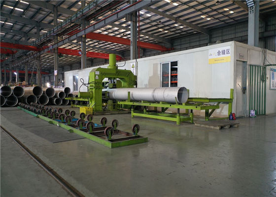 ท่อเชื่อมเหล็กกล้าไร้สนิม ERW ขนาด 405 มม. สำหรับ Superheater