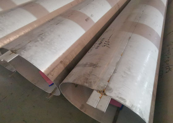 OD2500mm 310S ท่อเชื่อมสแตนเลสพร้อมการเชื่อมแบบดัด