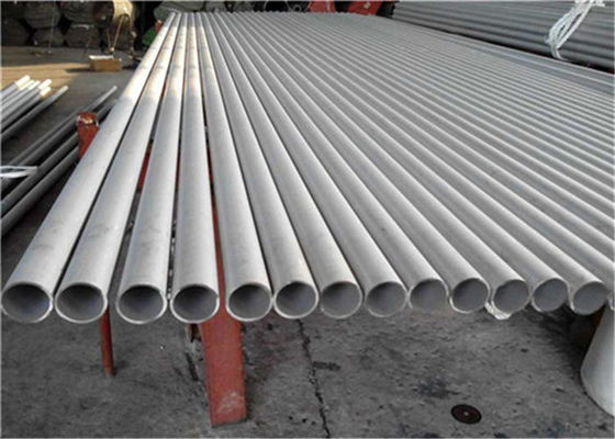 Beveled ASTM312 ท่อสแตนเลสไม่มีรอยต่อ 101.6 มม. OD รีดเย็น